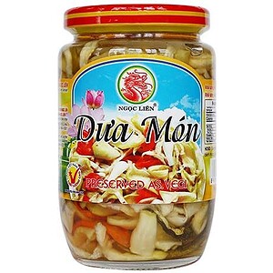 Asiatische Lebensmittel Online-Shop, Dira Món eingelegtes Gemüse in Glas.