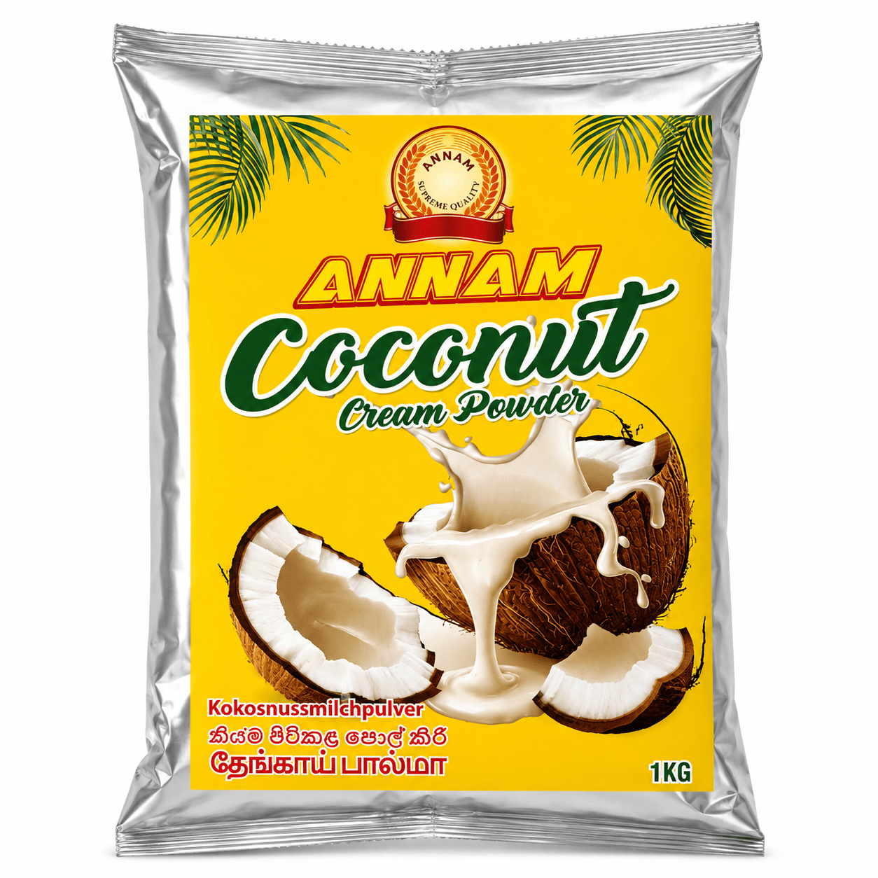 Asiatischer Lebensmittel Online-Shop, Kokosnusscreme Pulver, 1kg.