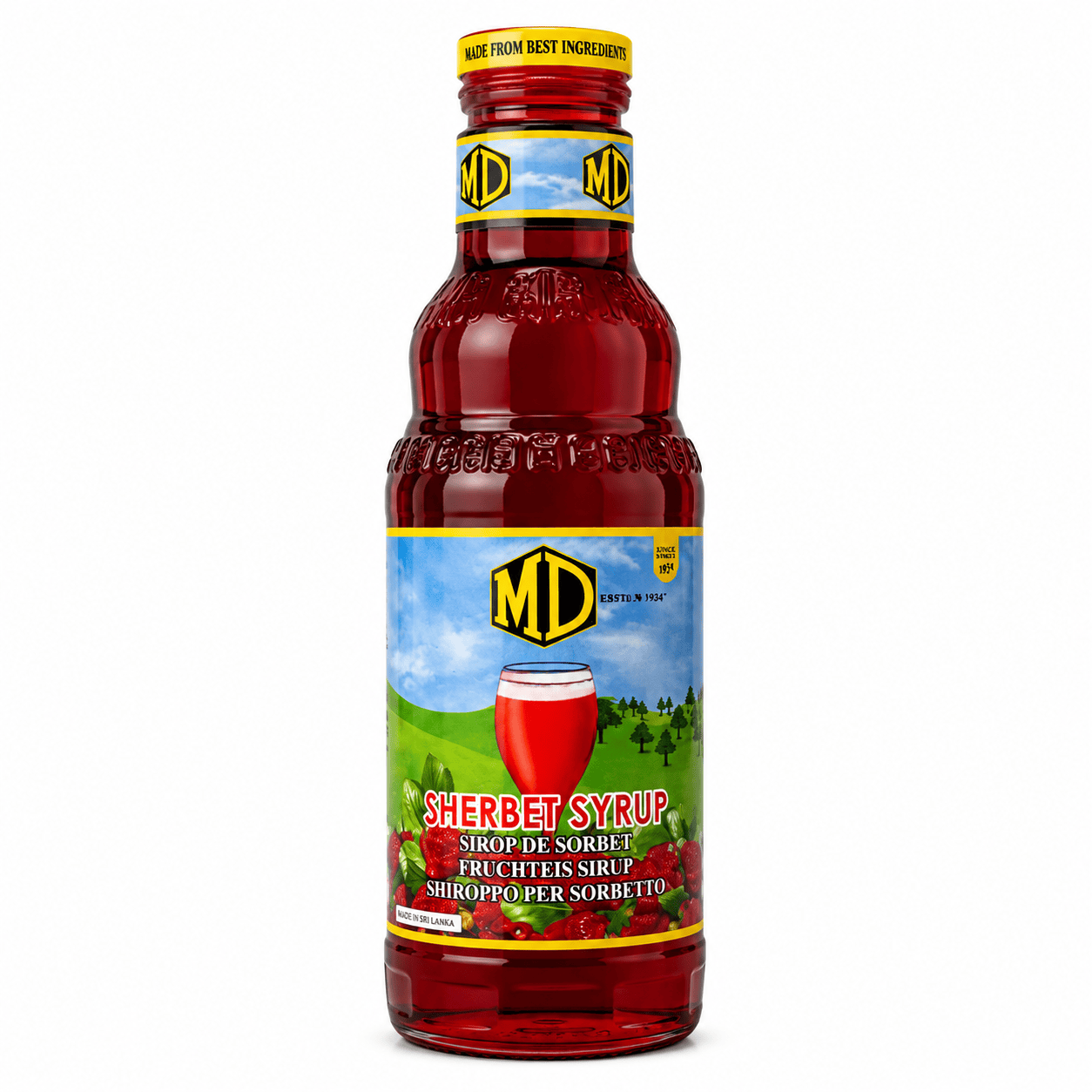 Asiatischer Lebensmittel Online-Shop mit Shiroppo Sirup Flasche.