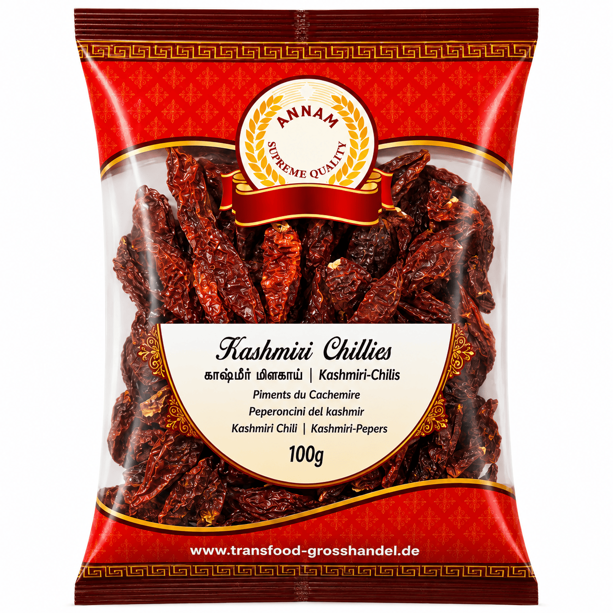 Kashmiri Chillies - Asiatische Lebensmittel Online-Shop.