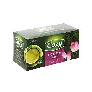 Asiatischer grüner Tee in Verpackung, asiatische Lebensmittel Online-Shop.