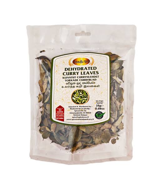 Dehydrierte Curryblätter für asiatische Gerichte, online kaufen.
