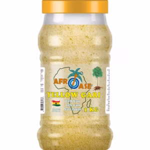 AFROASE Yellow Gari Jar 1Kg
