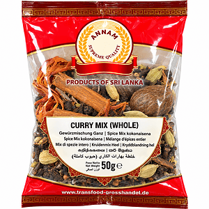 Asiatische Lebensmittel Online-Shop, Curry Mix (Whole).