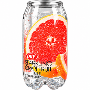 Asiatische Lebensmittel Online-Shop: Sparkling Grapefruit-Lite Glasflasche.
