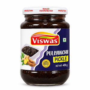 Asiatische Lebensmittel Online-Shop: Viswas Pulver Piper Pickle 400 g.