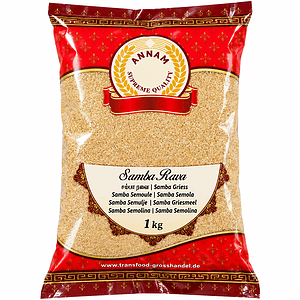 Asiatische Lebensmittel Online-Shop – Sambha Rava 1 kg.