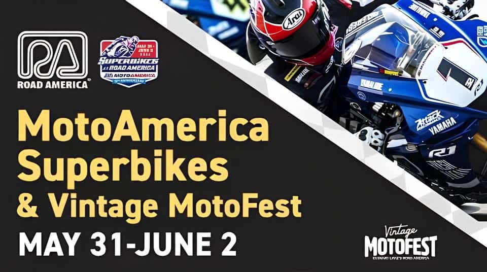Moto america superbike & vintage motofest.