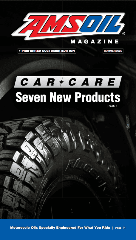 Cover Image of AMSOIL Summer 2025 Cover image AMSOIL Preferred Customer Magazine Summer 2025