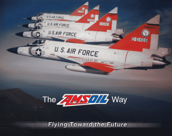 U.S. Air Force Airplane Image from the cover of AMSOIL Dealer Magazine May 2025