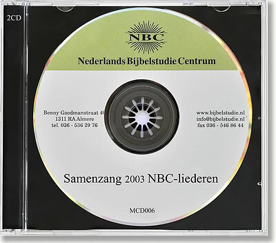 Samenzang 2003: NBC-liederen. Live opgenomen in de bijeenkomsten van het Nederlands Bijbelstudie Centrum.