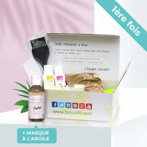 Box coloration végétale Biocoiff' (1ère fois)