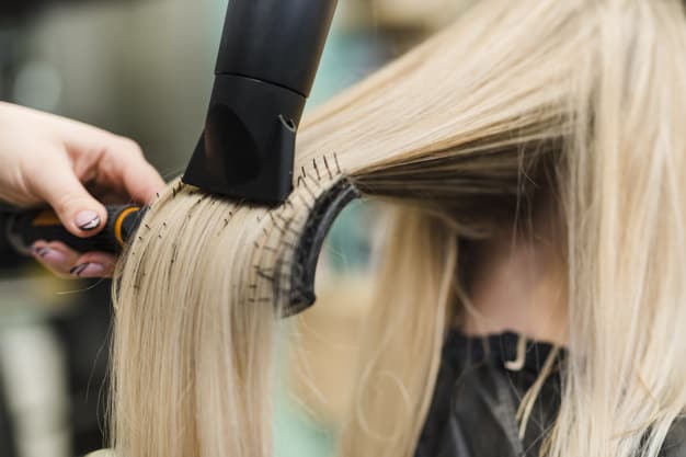 cheveux secs sèche cheveux