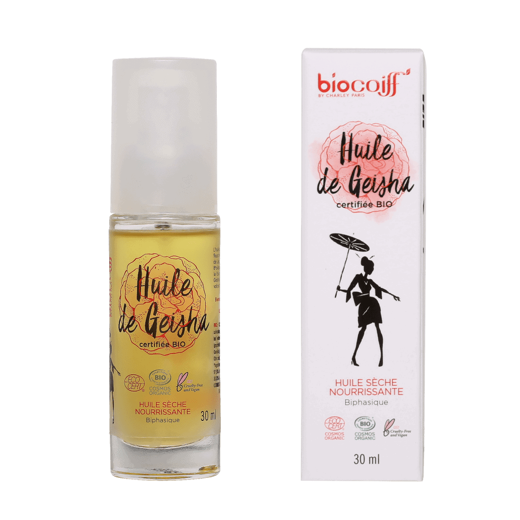huile bio seche cheveux vegan