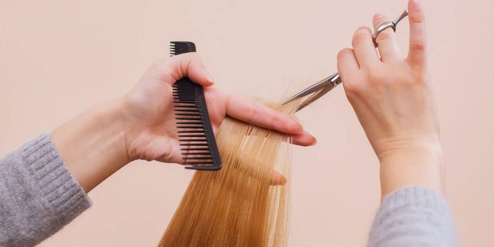Coupe après mèches loupées