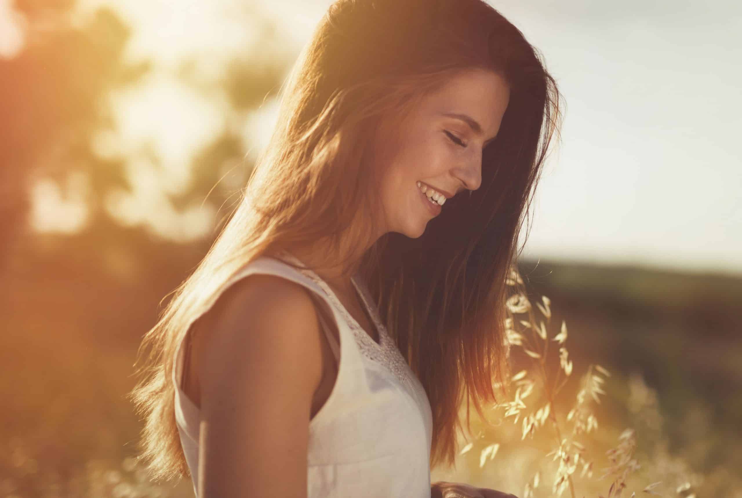Femme cheveux naturels