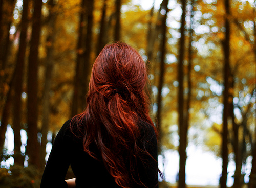 Cheveux brillants huile de coco