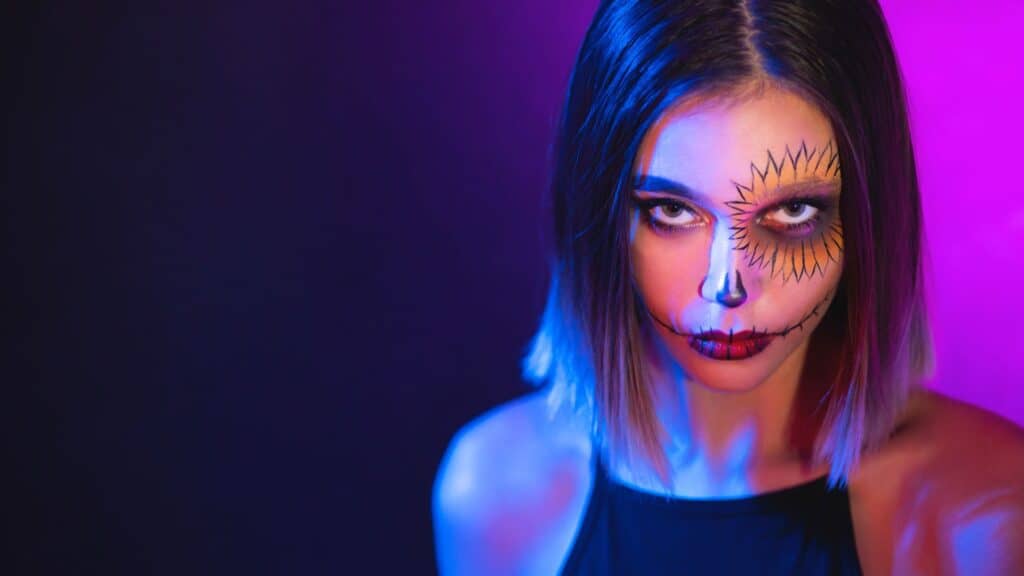 Idées de coifuure et coloration pour halloween par Biocoiff