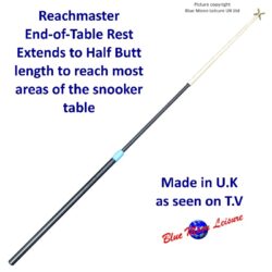 Reachmaster professional extendable telescopic End of Table snooker rest as seen on T.V.