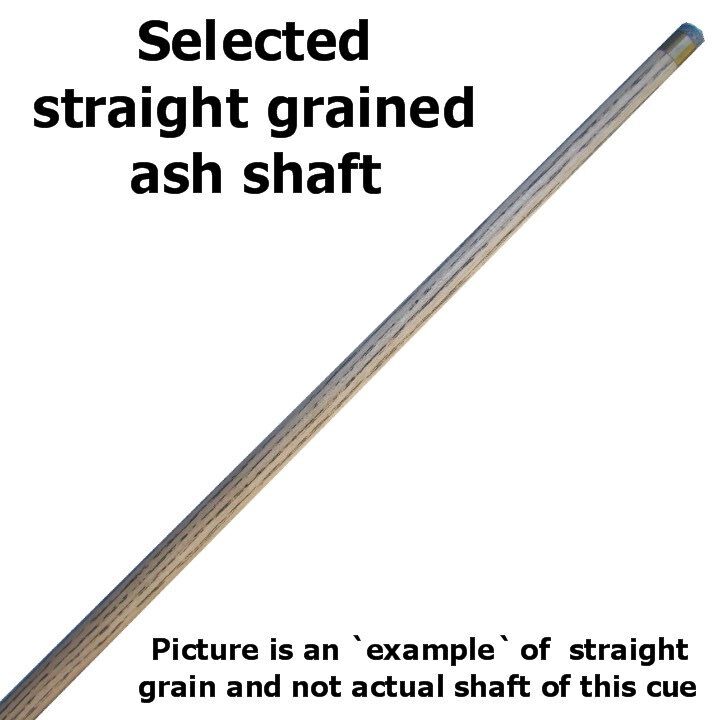 `Fusioned 3` hand spliced butt jointed Pool cue - Image 5