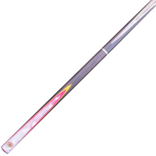 Blue Moon White Flash butt jointed machine spliced snooker cue
