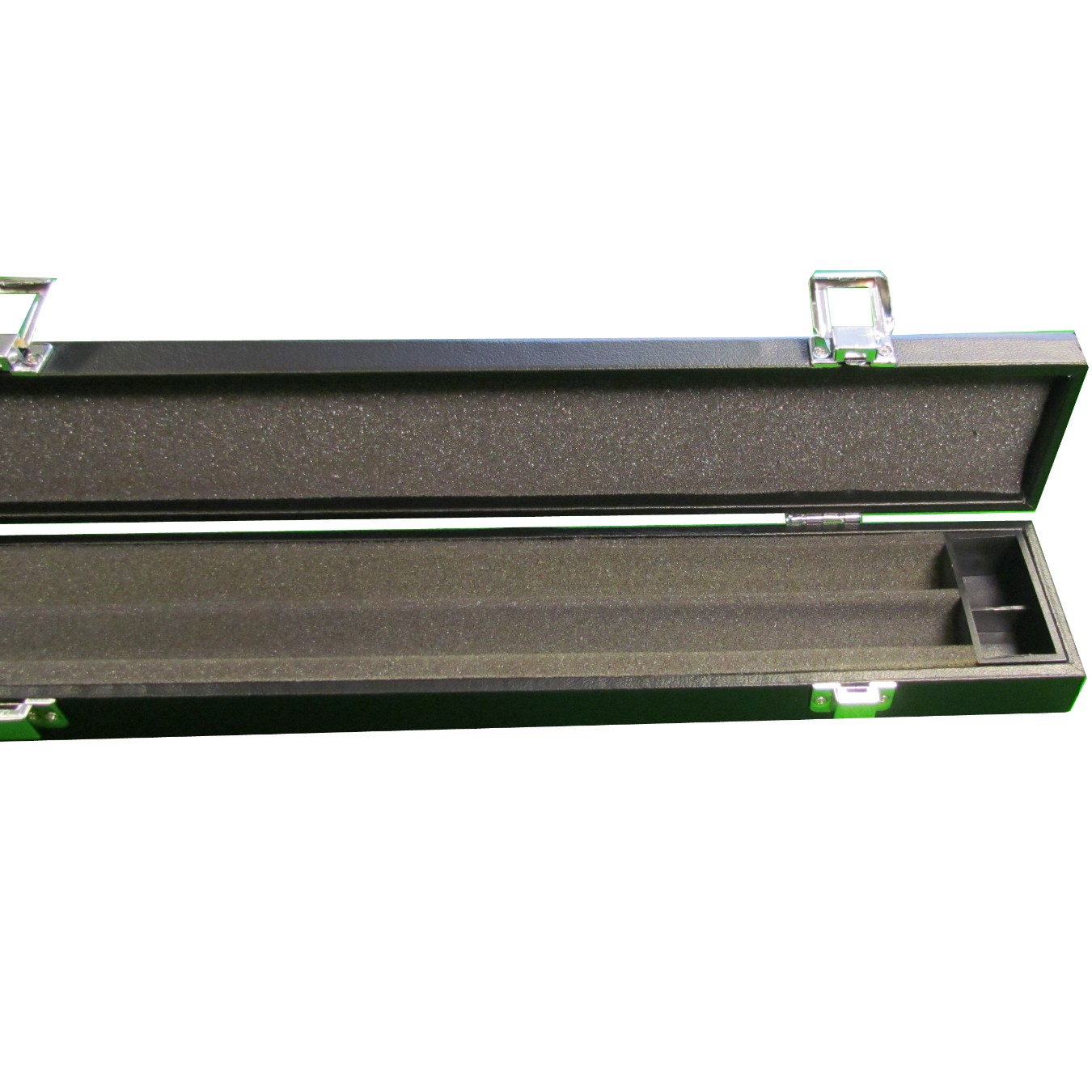 Black Classic 3/4 cue case for butt jointed snooker and pool cues - Image 4