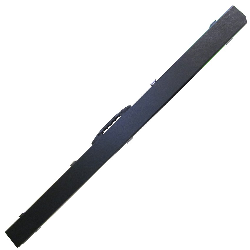 Black Classic 3/4 cue case for butt jointed snooker and pool cues - Image 2