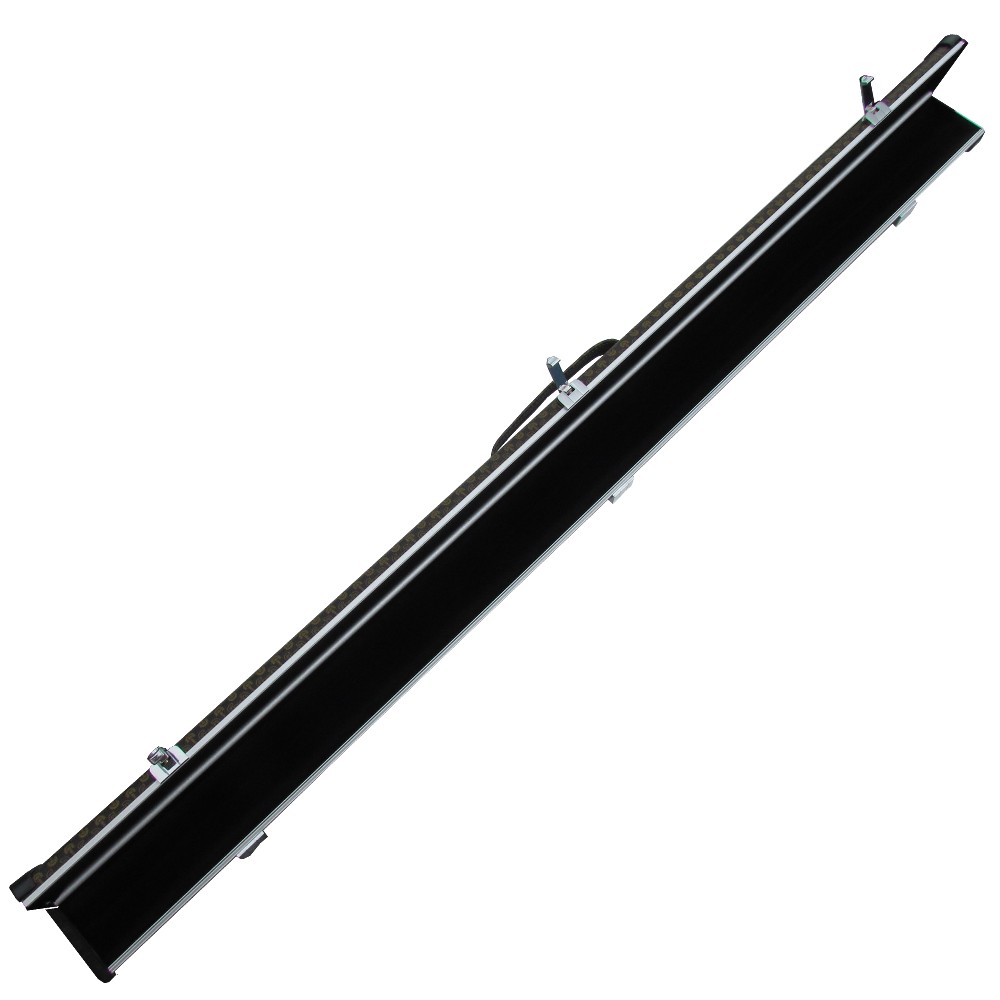 Deluxe Aluminium cue case with chain pattern and foam interior (Code QC3) - Image 3