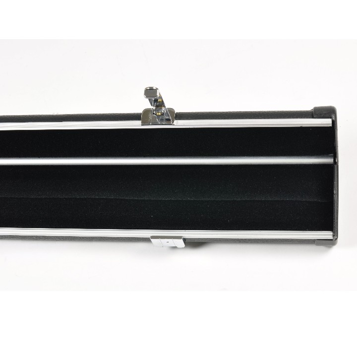 Peradon Halo Black 3pc cue case for butt jointed snooker and pool cues - Image 2