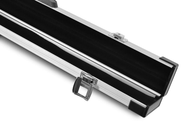 Peradon 2 piece silver aluminium cue case - Image 2