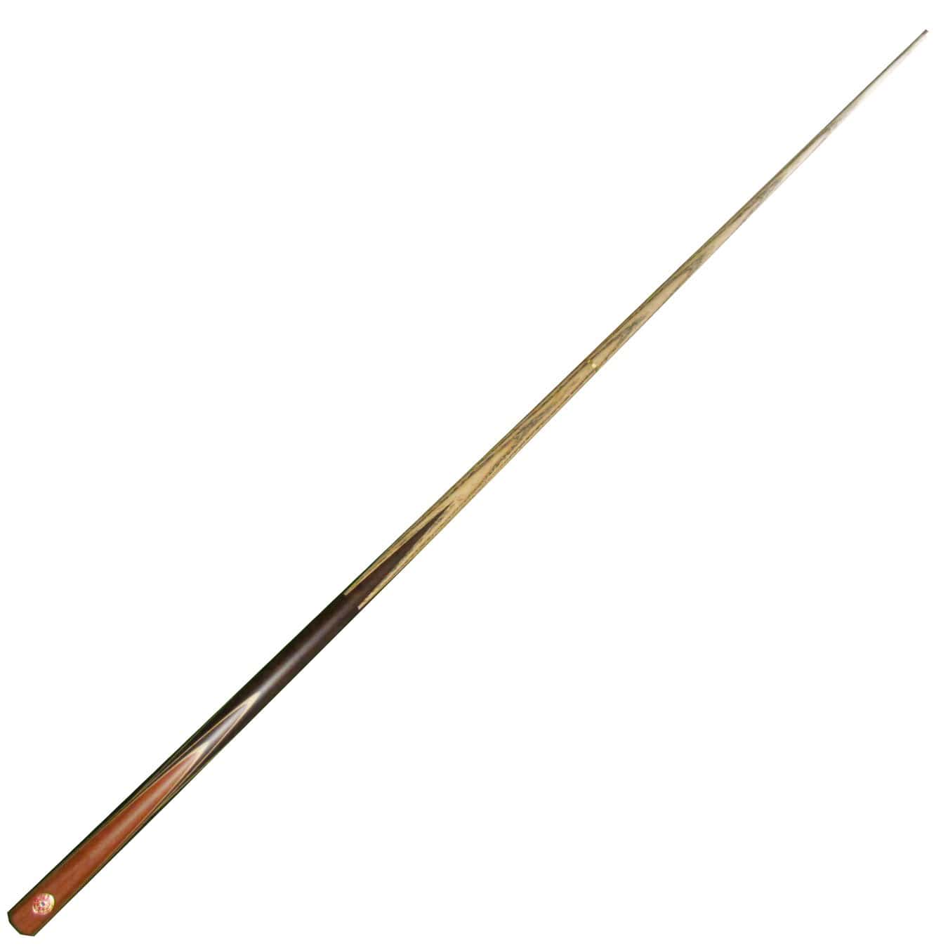 Exmoor `No 5` 2 piece Machine spliced pool cue with hand front-splice with wrap around veneers - Image 2