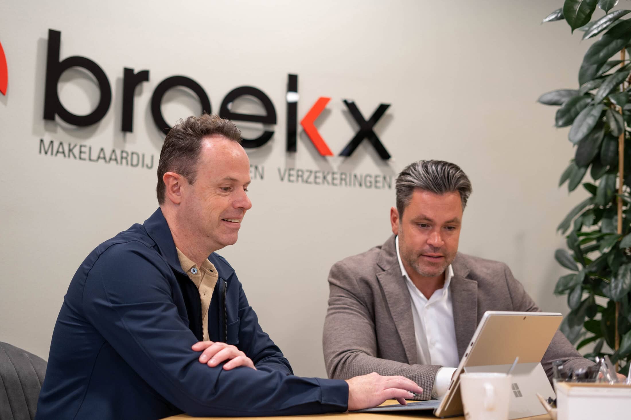 Foto van Albert Broekx en Tom Stabel