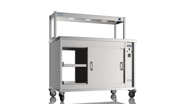 Nordstar 1500mm Hot Cupboard with Single Heated Gantry - Image 2