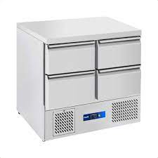 PRODIS EC-4DSS 4 DRAWER COMPACT SALADETTE COUNTER, FLAT TOP