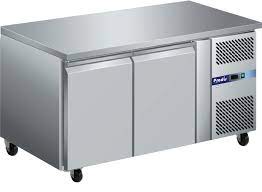 PRODIS PROFESSIONAL TWO DOOR STAINLESS STEEL COUNTER FRIDGE