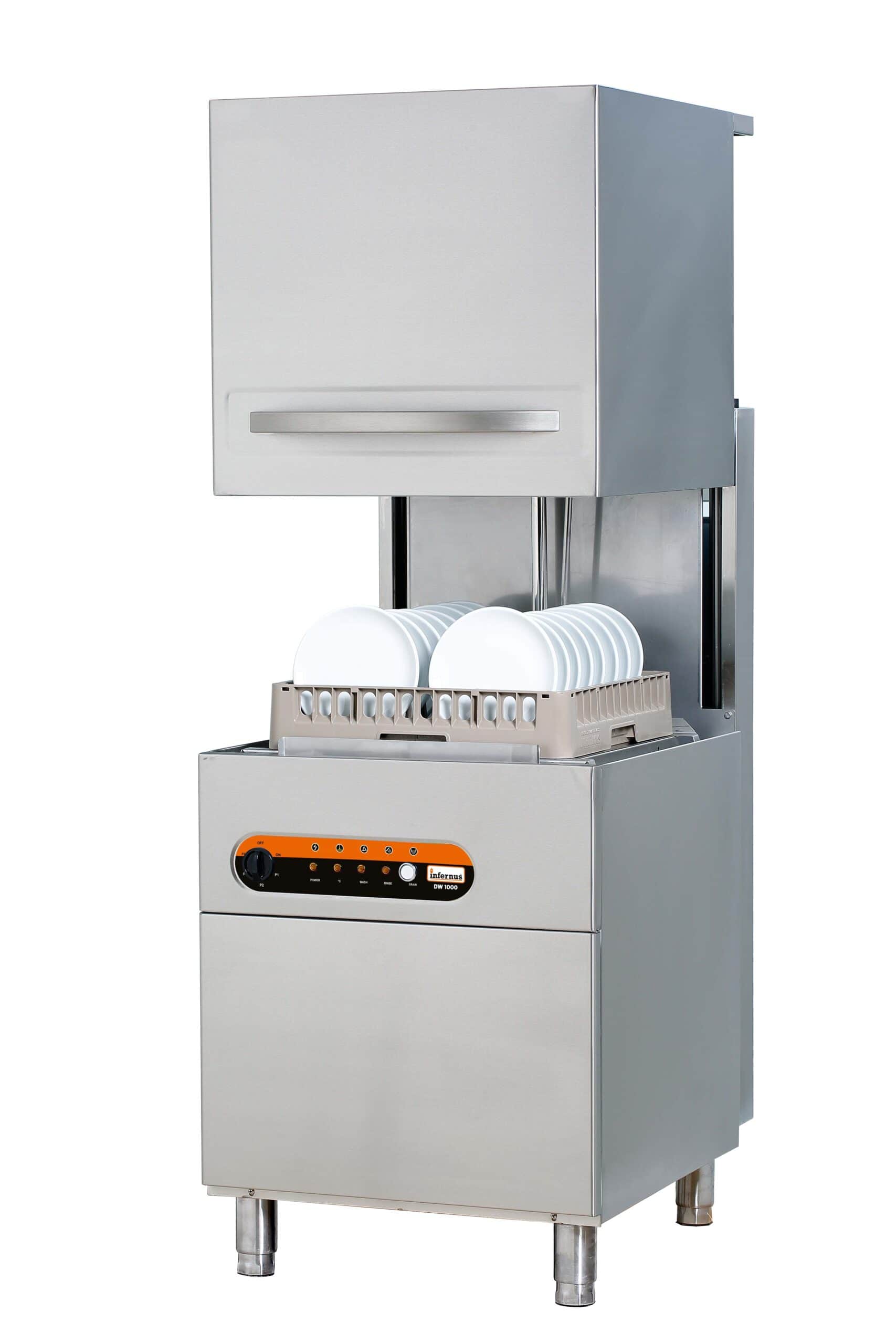 Infernus Passthrough Dishwasher – 500mm Basket