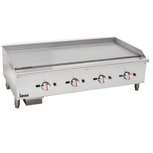 Infernus INF-12020GG 4 Burner Heavy Duty 20mm Plate Gas Griddle – 120cm/48″