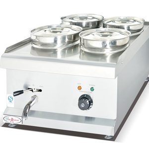 Infernus Electric Round Pot Bain Marie – 4 x 4L
