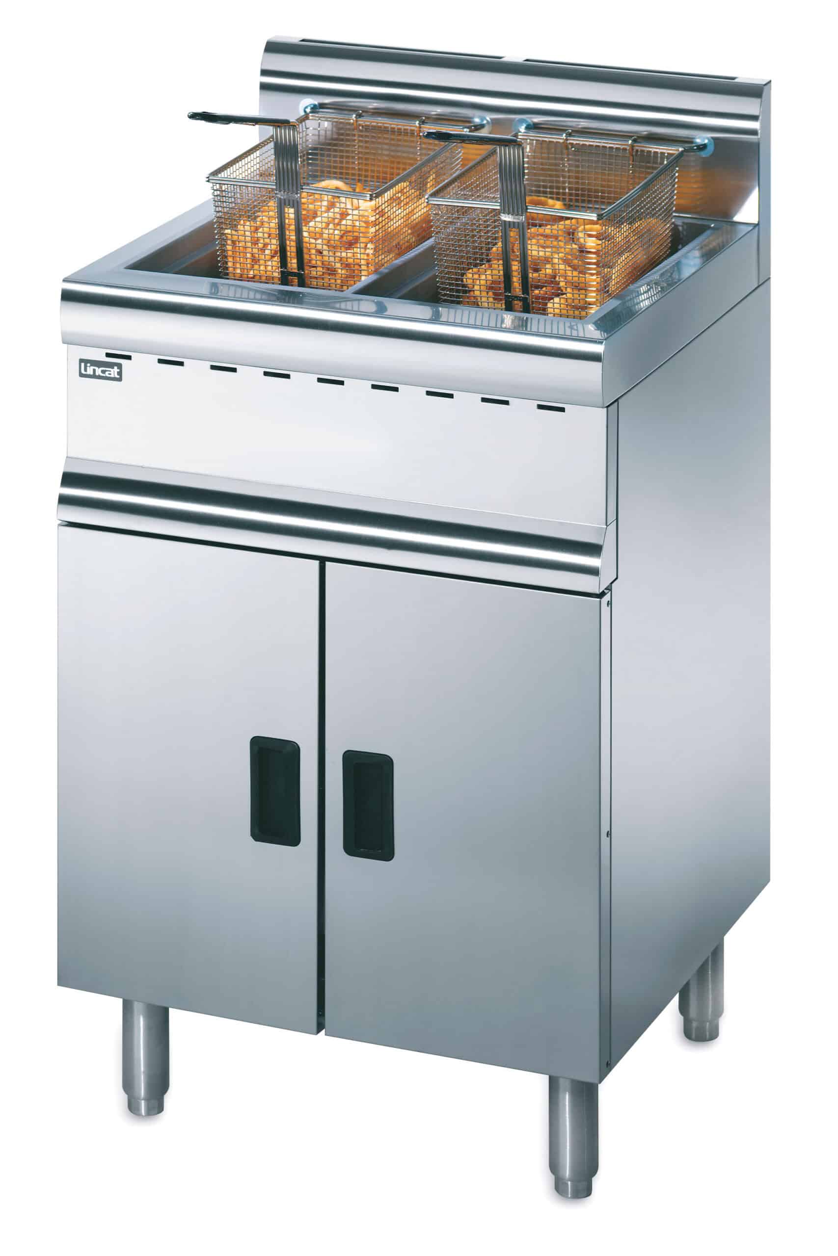 Lincat Silverlink 600 J10 Twin Tank Gas Fryer - 2 x 12 Ltr Tanks