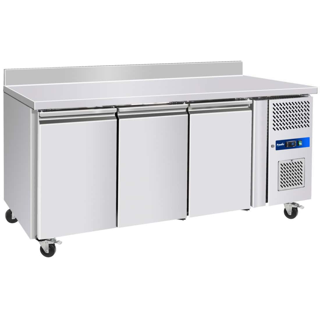 PRODIS  GRN-C3F PROFESSIONAL THREE DOOR STAINLESS STEEL COUNTER FREEZER