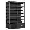 Prodis XMD1250 Panoramic frameless glass door multideck Black or White