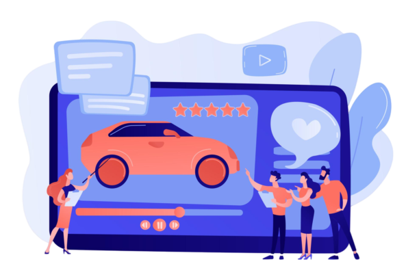 Illustration of a car