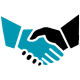 Trusted nationwide badge highlighting 99 percent client retention for medical billing services