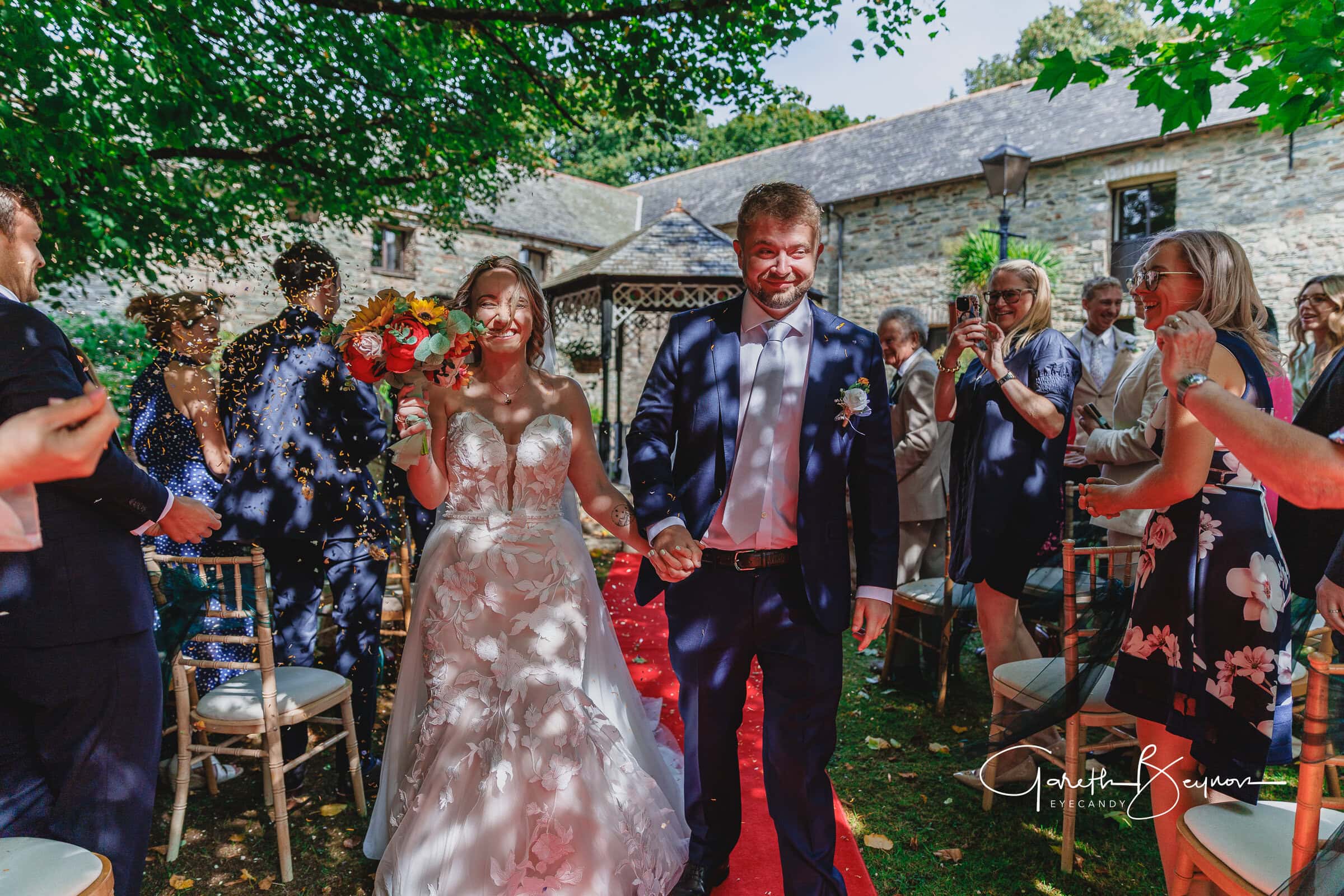 Boringdon Hall wedding reception