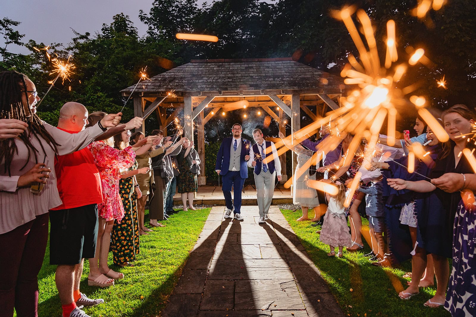 Trevenna barn wedding couple