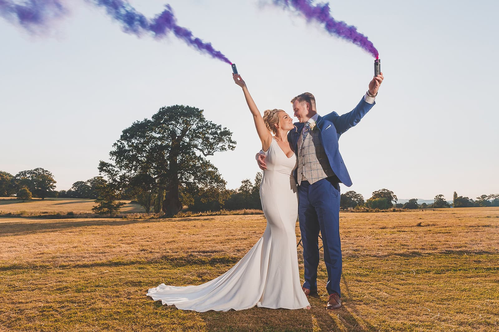 Georgina and Chris wedding ceremony at Rockbeare Manor, Devon