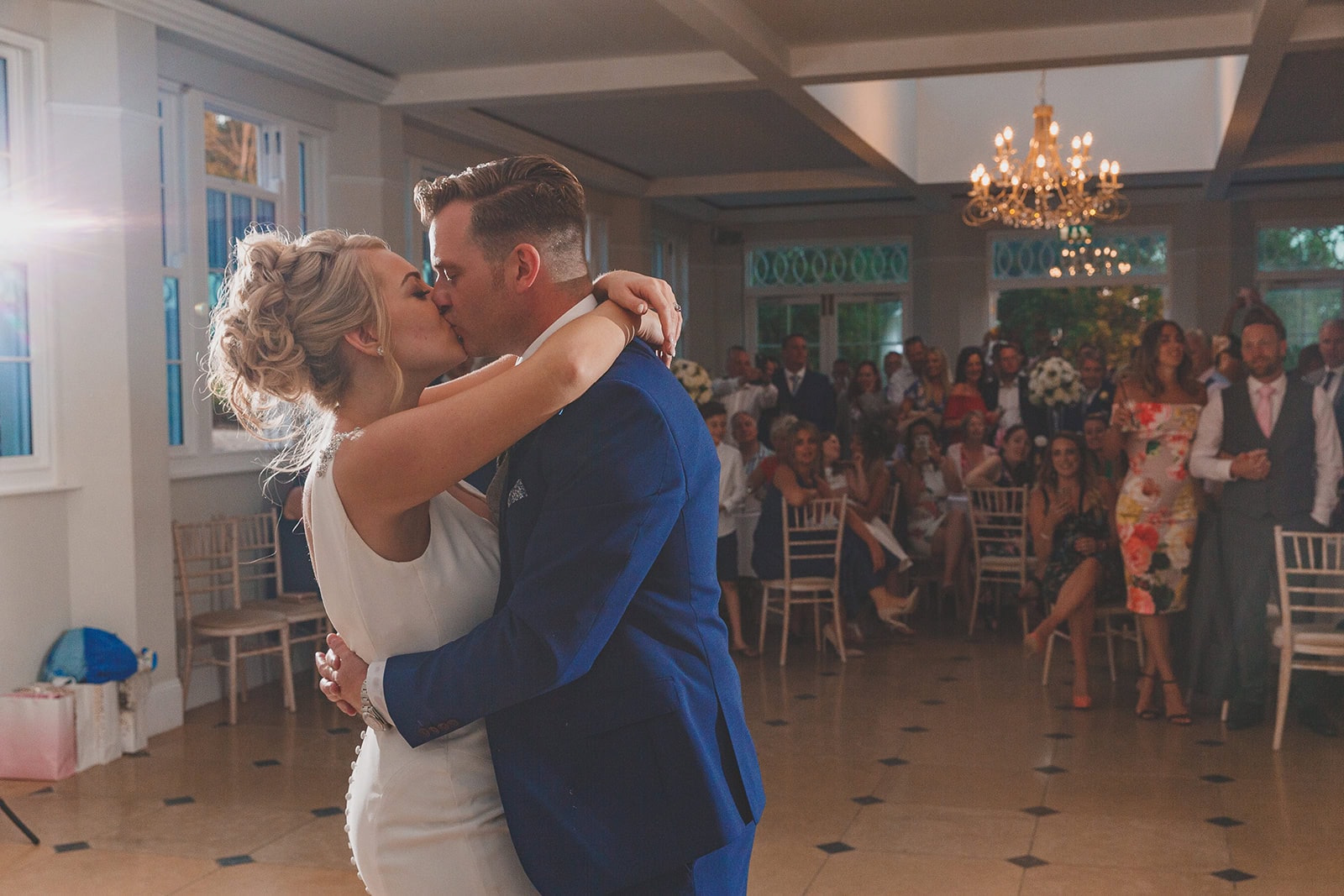 Georgina and Chris wedding photography — couple portraits, Rockbeare Manor