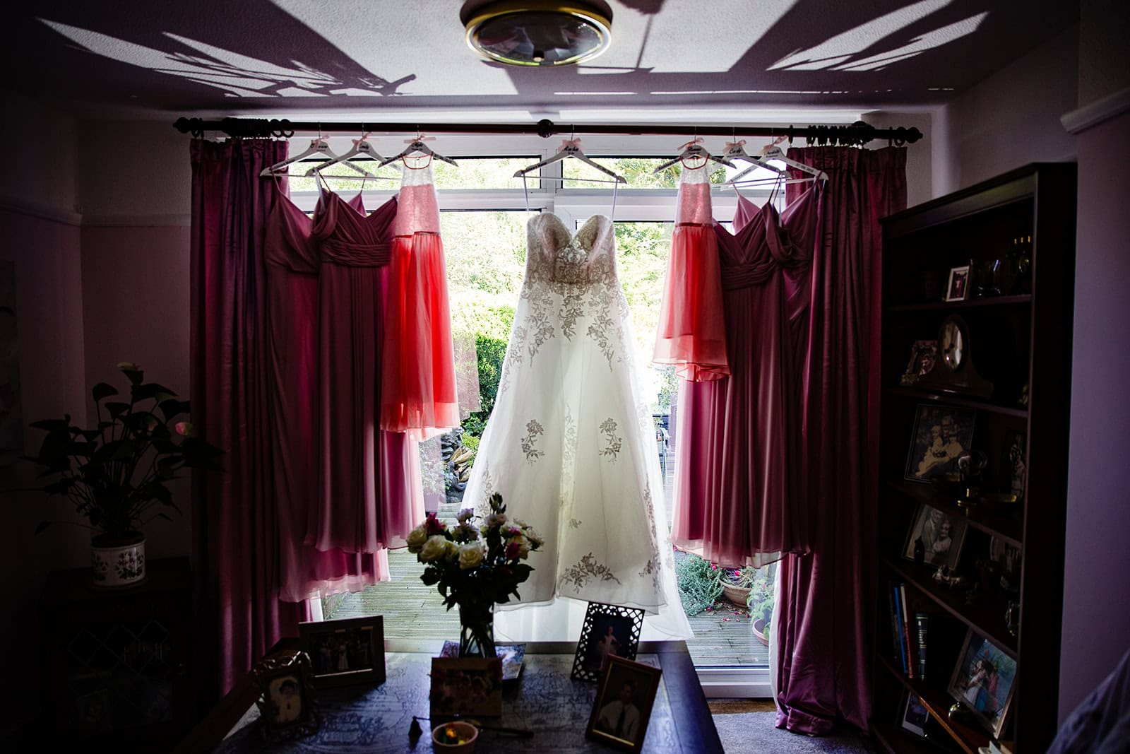 Rachel & Alex Rockbeare Manor wedding — getting ready, Devon