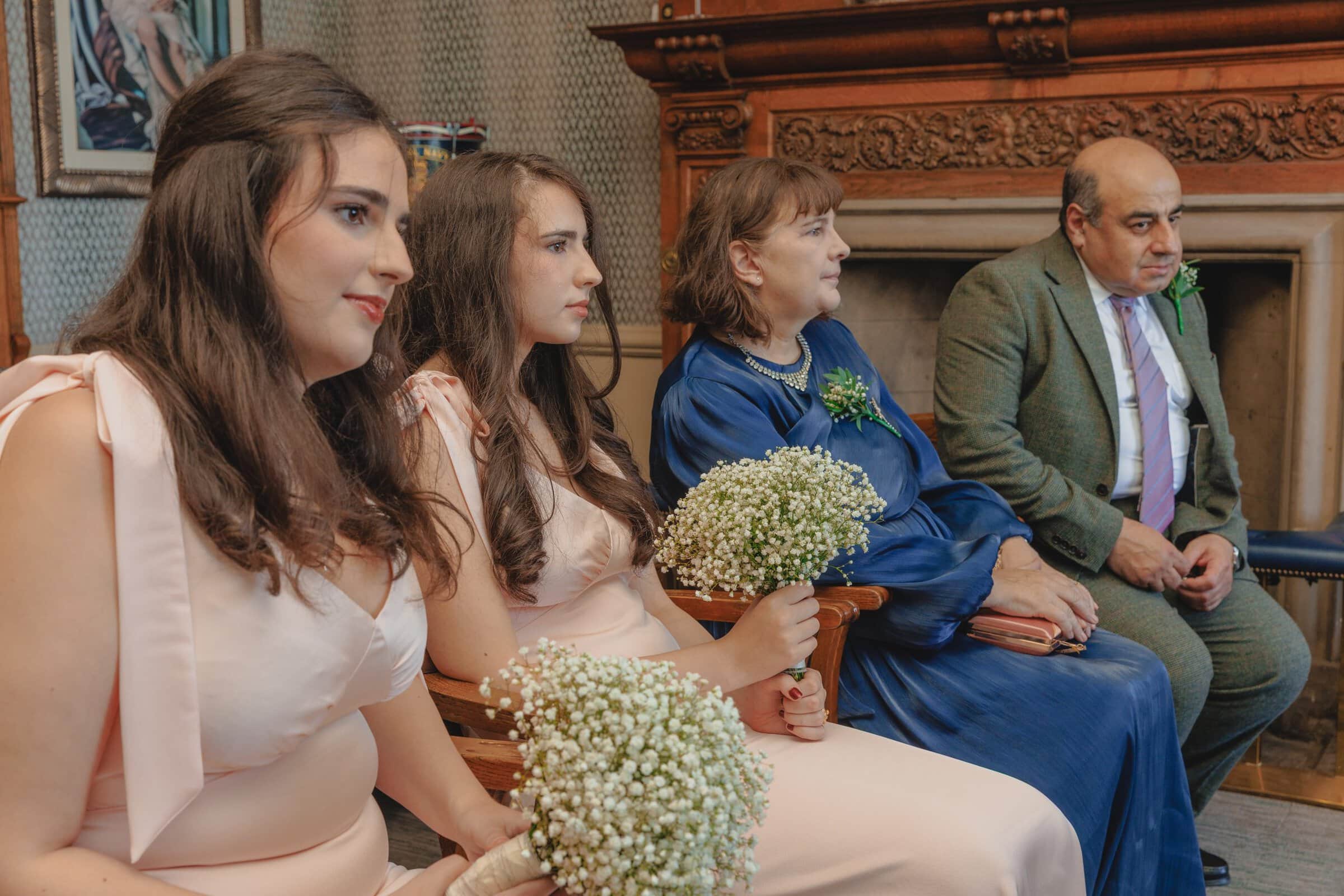 Louise + Amjad | Bovey Castle Micro Wedding, Dartmoor 14 Louise and Amjad Bovey Castle micro wedding photography — ceremony with their guests