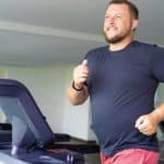 man on treadmill
